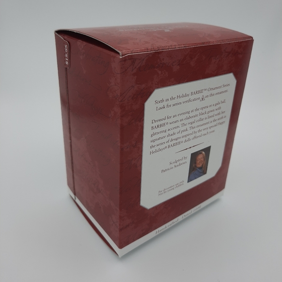 Holiday Barbie Hallmark Keepsake Ornament 6th 1998 - Picture 5 of 6